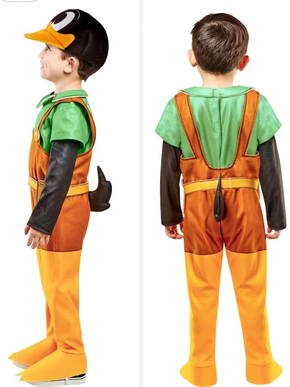 Rubies Bugs Bunny Builders: Daffy Duck Costume 2T Halloween Looney Tunes